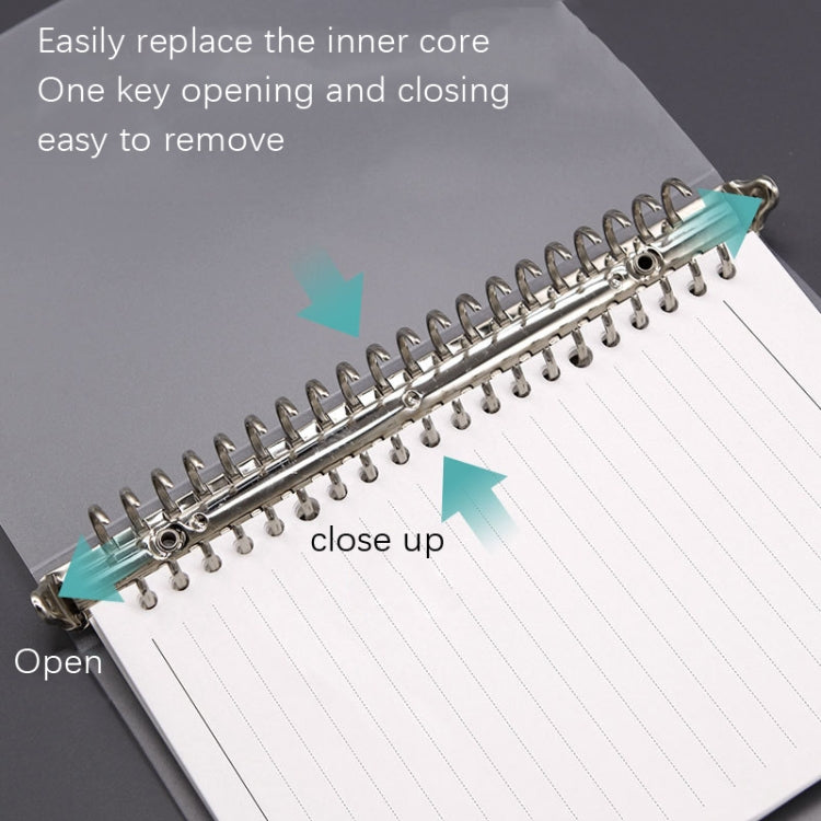 Transparent Matte PP Soft Shell Cover Hand Accountive Page, Style: B5 Cornell Core