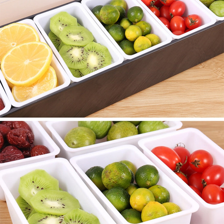 Large Capacity Compartmentalized Fruit Box, Specification: Five Grids