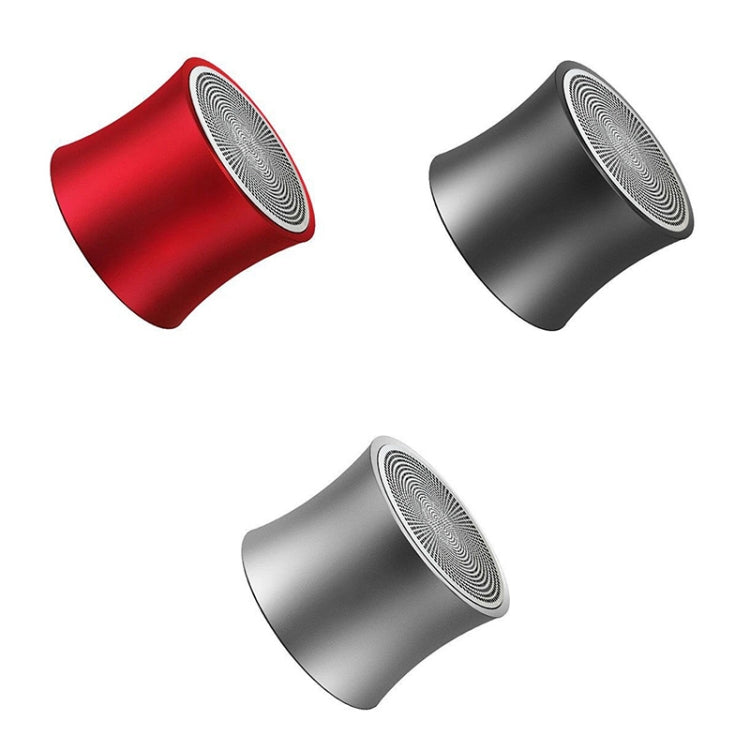 QE803 Slender Waist Mini Bluetooth Speaker with Double Click Camera Function(Black)