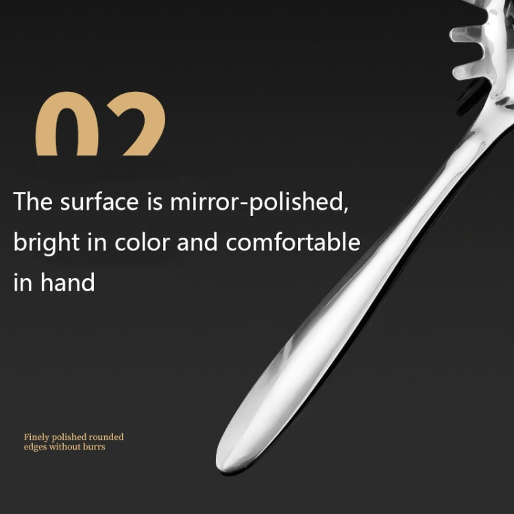 Multifunctional Stainless Steel Pasta Spoon(Silver)