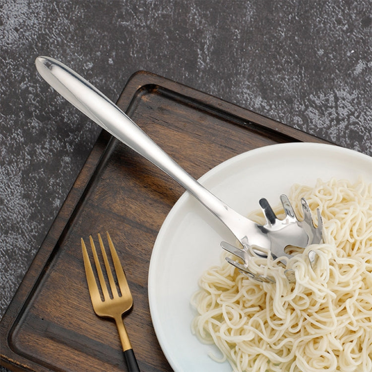 Multifunctional Stainless Steel Pasta Spoon(Silver)