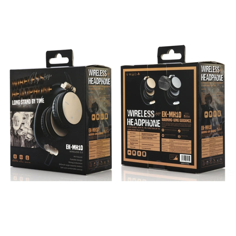 MH10 Sports Folding Card Wireless Bluetooth Subwoofer Headset