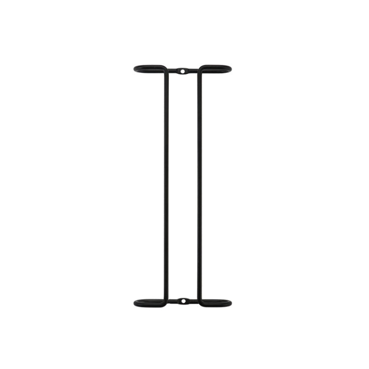 3 PCS Simple Single-Row Red Wine Cup Inverted Rack