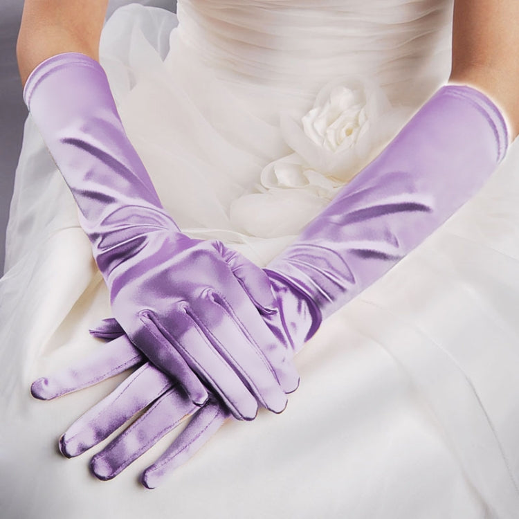 Bride Gloves Satin Long Vintage Travel Sunscreen Dress Wedding Gloves