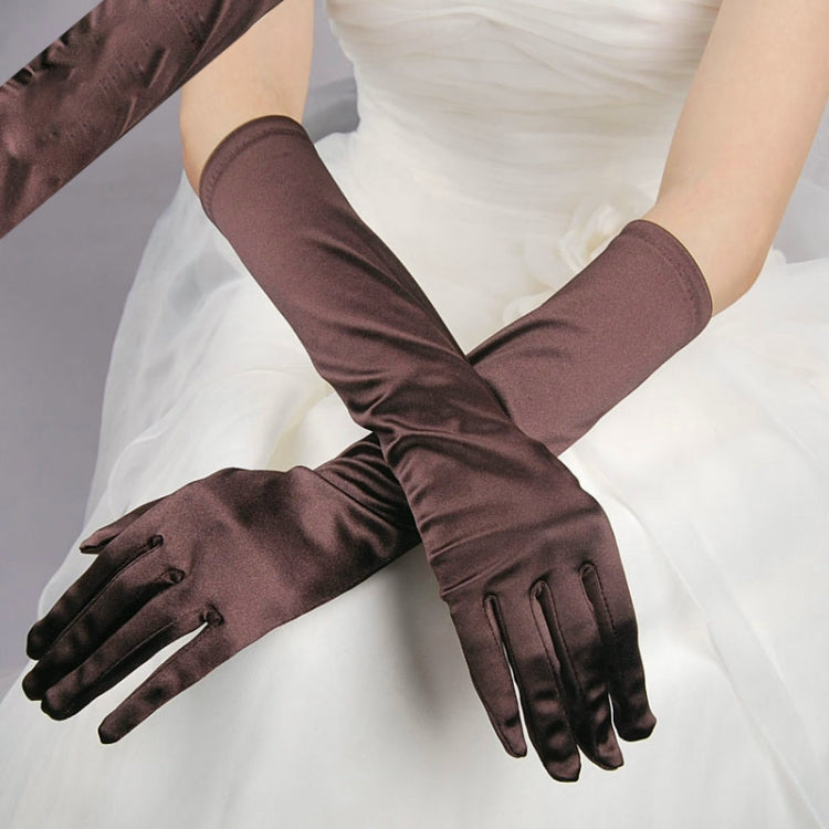 Bride Gloves Satin Long Vintage Travel Sunscreen Dress Wedding Gloves