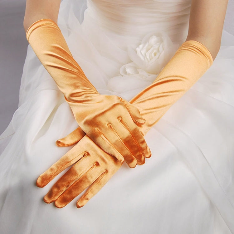 Bride Gloves Satin Long Vintage Travel Sunscreen Dress Wedding Gloves