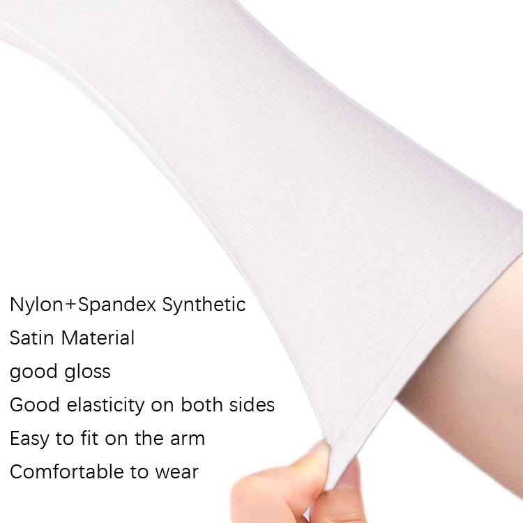 Bride Gloves Satin Long Vintage Travel Sunscreen Dress Wedding Gloves