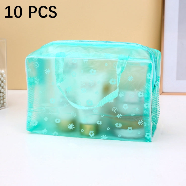 10 PCS Outdoor Travel Cosmetic Storage Bag Waterproof Wash Bag