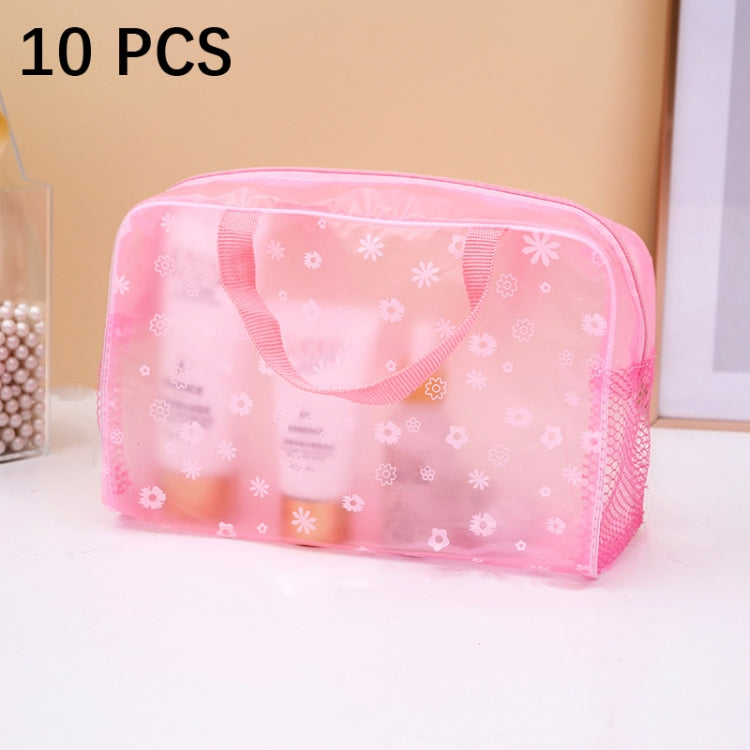 10 PCS Outdoor Travel Cosmetic Storage Bag Waterproof Wash Bag