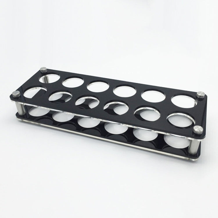 Acrylic Round Hole Wine Glass Holder, Layer (specification): 12 Grids