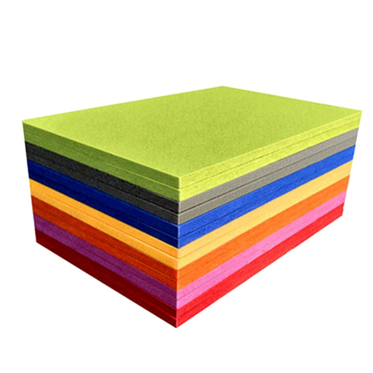 10 PCS Colorful Felt Soundproofing Panel Wall Decoration, Specification: 30x30cm