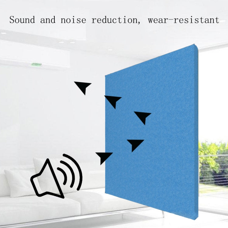 10 PCS Colorful Felt Soundproofing Panel Wall Decoration, Specification: 30x30cm