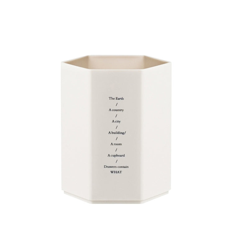 6 PCS Simple Modern Office Desktop Storage Pen Holder