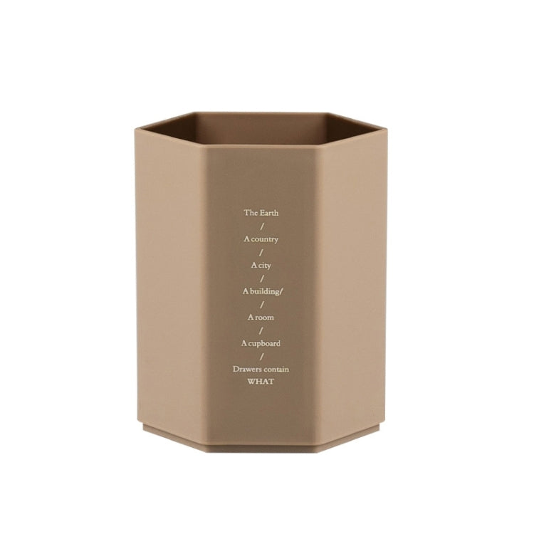 6 PCS Simple Modern Office Desktop Storage Pen Holder