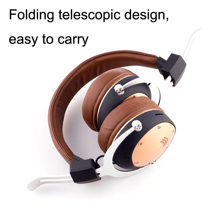 MH6 Subwoofer Retractable Folding Wireless Bluetooth Headset