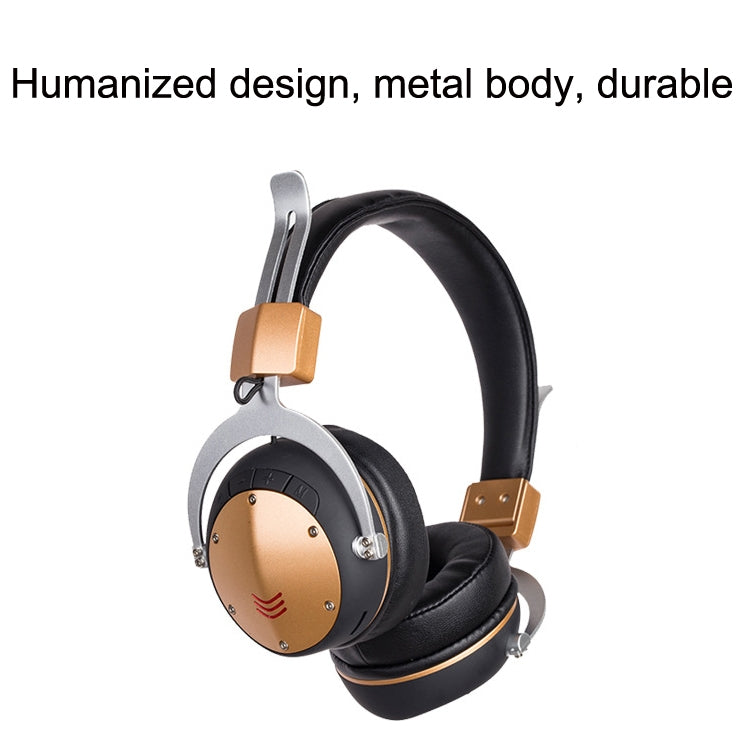 MH6 Subwoofer Retractable Folding Wireless Bluetooth Headset