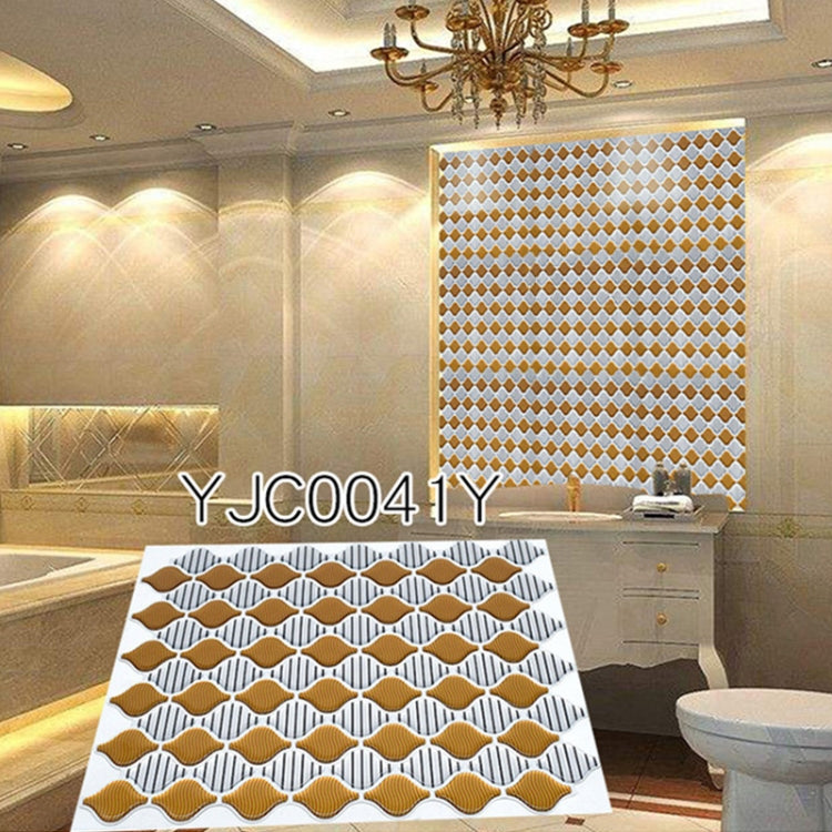 2 PCS Home 3D Stereo Waterproof Crystal Epoxy Wall Sticker