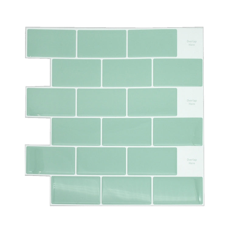 2 PCS Waterproof and Oilproof 3D Wall Sticker