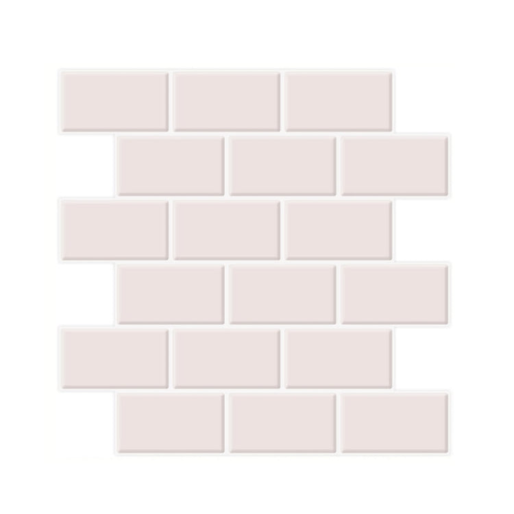 2 PCS Waterproof and Oilproof 3D Wall Sticker
