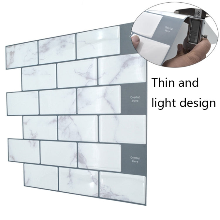 2 PCS Waterproof and Oilproof 3D Wall Sticker