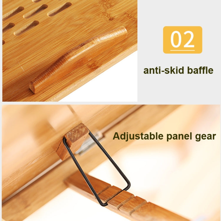 Bauhinia Pattern Folding Computer Desk Bed Dorm Notebook Lap Desk Medium With Fan