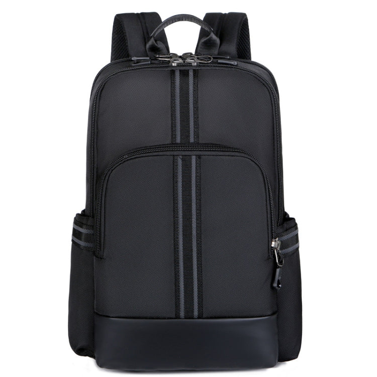 Light Comfortable Backpack Waterproof Oxford Cloth Backpack(Black Large)