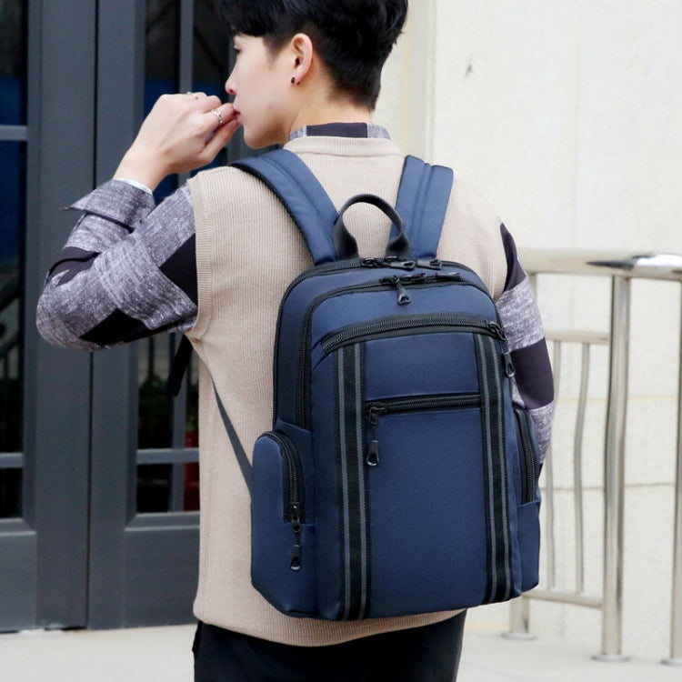 Men Business Laptop Back Shoulders Bag Waterproof Wear Backpack