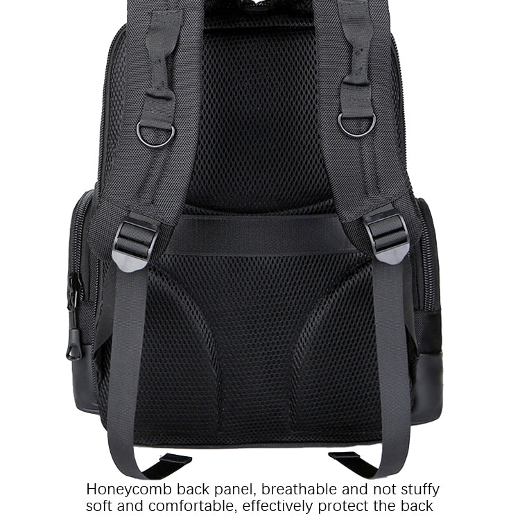 Men Business Laptop Back Shoulders Bag Waterproof Wear Backpack