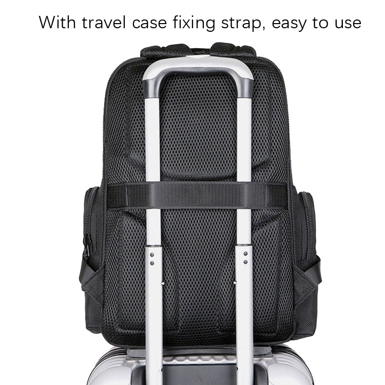 Men Business Laptop Back Shoulders Bag Waterproof Wear Backpack