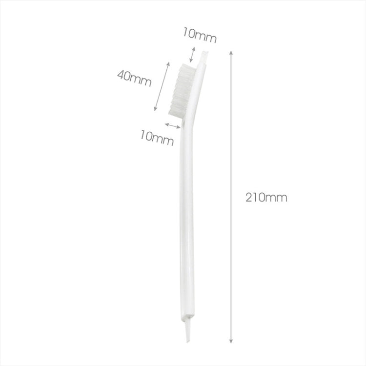 8 PCS Soymilk Machine Juicer Cleaning Brush Nylon Small Brush(White)