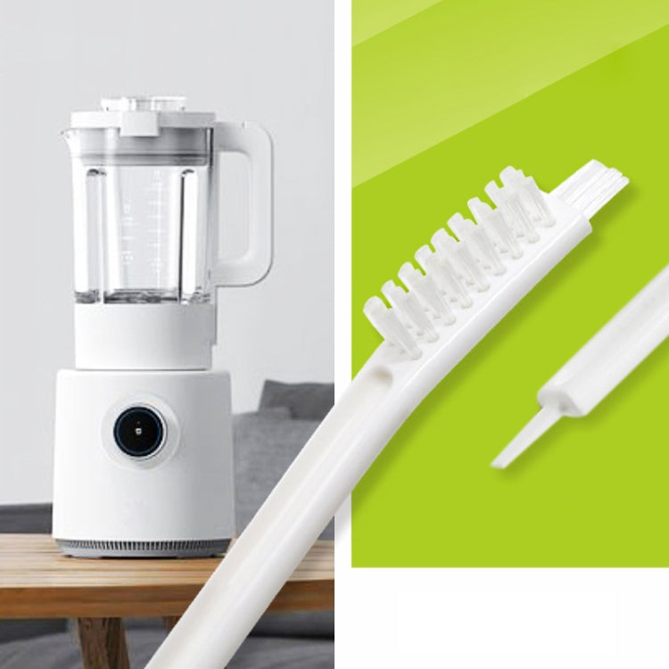 8 PCS Soymilk Machine Juicer Cleaning Brush Nylon Small Brush(White)
