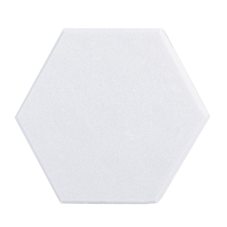 2 PCS Polyester Fiber Wall Decoration Sound Insulation Cotton Sound Absorbing Board, Style: With Glue (Snow White)