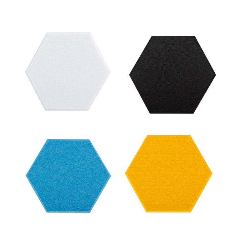 2 PCS Polyester Fiber Wall Decoration Sound Insulation Cotton Sound Absorbing Board, Style: With Glue (Snow White)