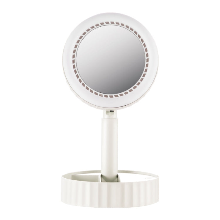 HD Makeup Mirror Fill Light Table Lamp Mute Fan