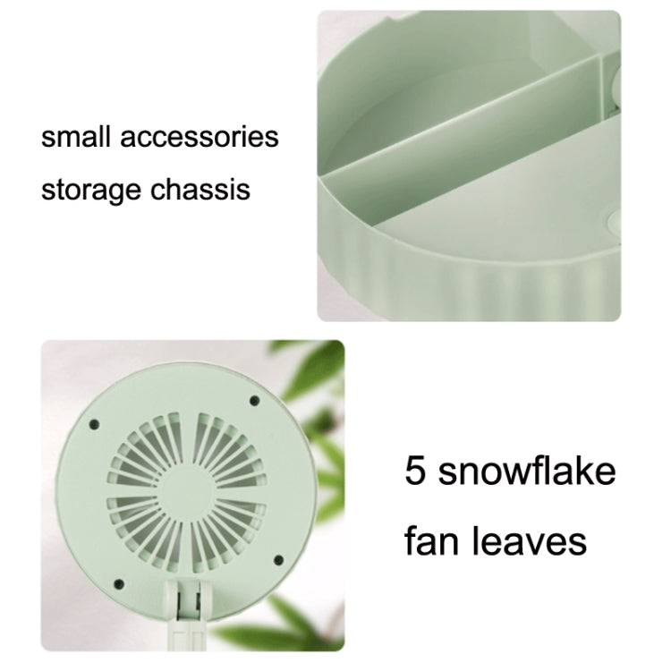 HD Makeup Mirror Fill Light Table Lamp Mute Fan