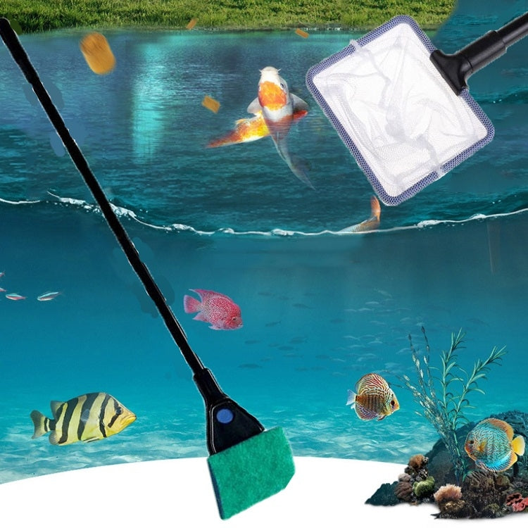 2 PCS Fish Tank Aquarium 5-in-1 Cleaning Tool Set