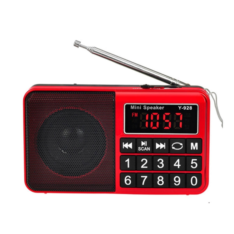 Y-928 FM Radio LED Display MP3 Support  TF Card U Disk