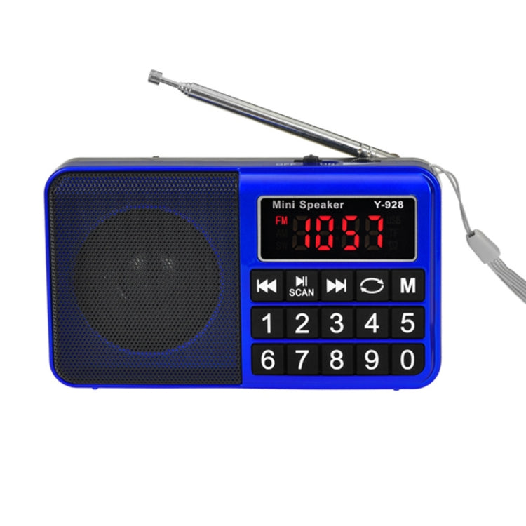 Y-928 FM Radio LED Display MP3 Support  TF Card U Disk