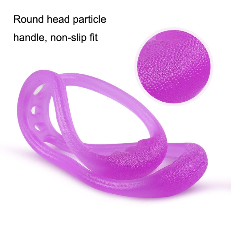 2 PCS Fitness Weight Loss Muscle Training Stretching Multi-purpose Puller, Style: Single Hole (Pink)