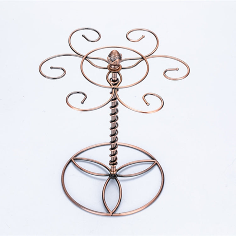 Wine Glass Holder Iron Bougainvillea Upside Down Goblet Holder
