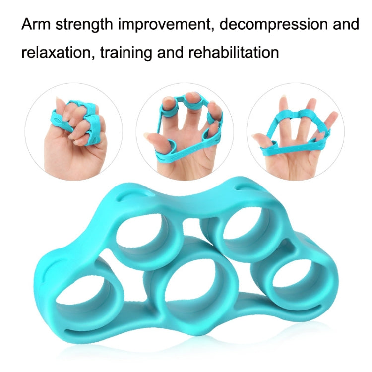 2 Sets Fitness Finger Sports Silicone Rally Grip Set