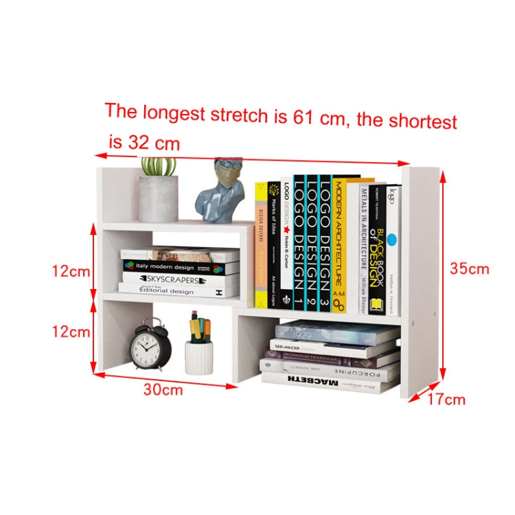 Simple Bookshelf Student Desktop Rack Dormitory Small Bookcase Office Storage Rack