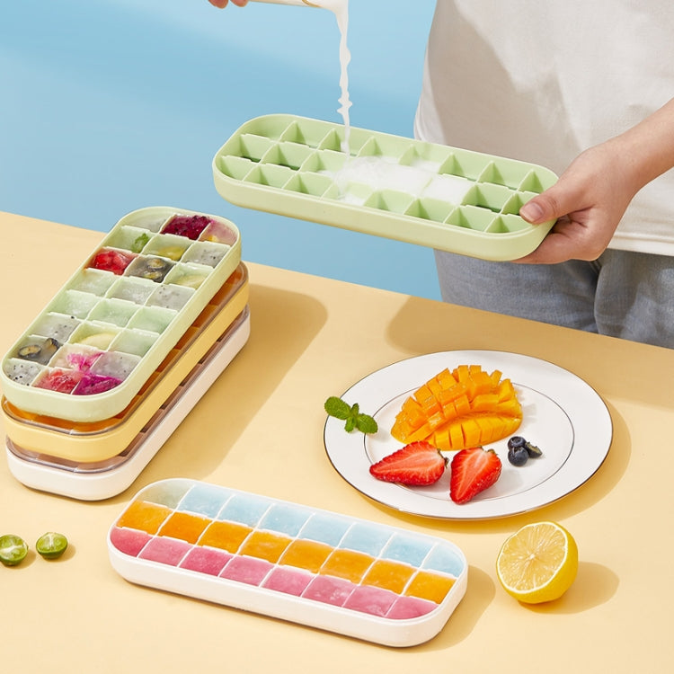 J004Z-005 24 Grid Household Dot Soft Bottom Silicone Ice Tray Mold
