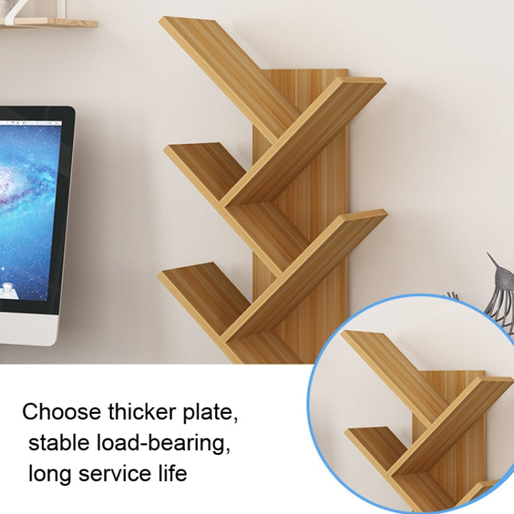 Simple Tree-shaped Desktop Bookshelf Office Desk Organize Storage Rack