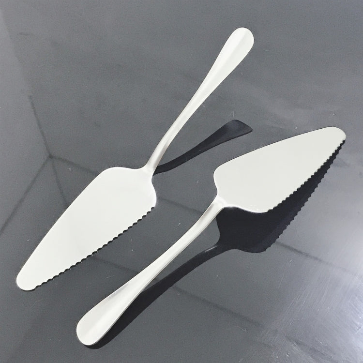 4 PCS Stainless Steel Triangular Toothed Cake Pizza Shovel