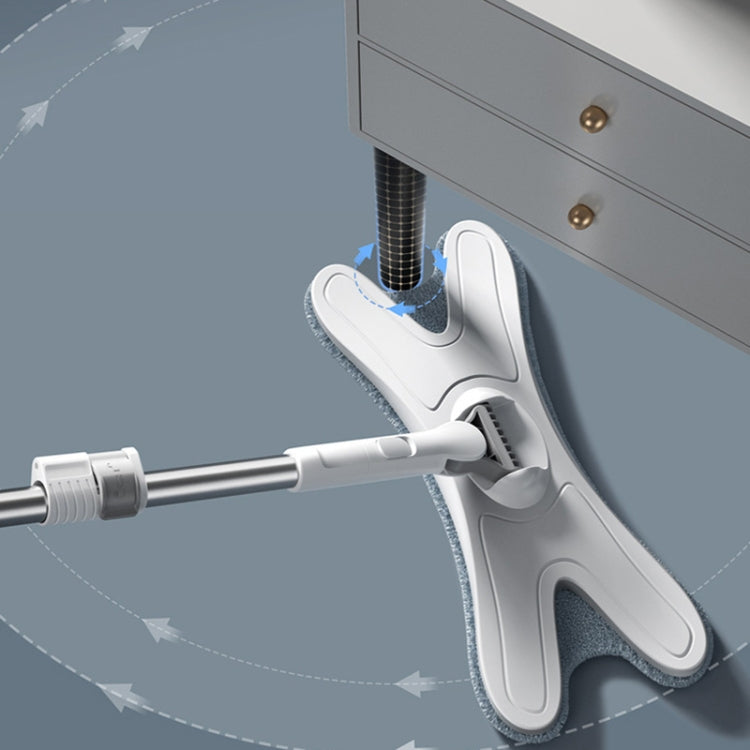 CT3-X X-Shaped Retractable and Rotatable Mmop, Specification: Mop + 3 Rag