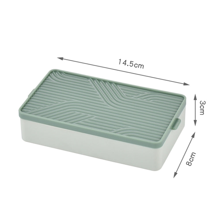 Home Refrigerator Silicone Ice Tray Mold with Lid, Style: 36 Grid (Gray + Yellow)