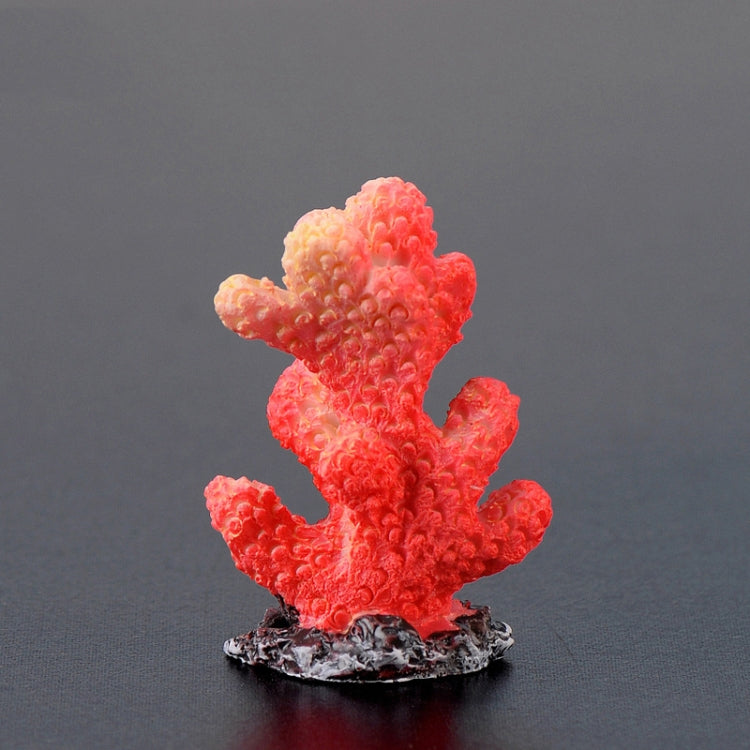 10 PCS Simulation Resin Coral Aquarium Fish Tank Small Ornaments, Colour: No. 5 Colorful