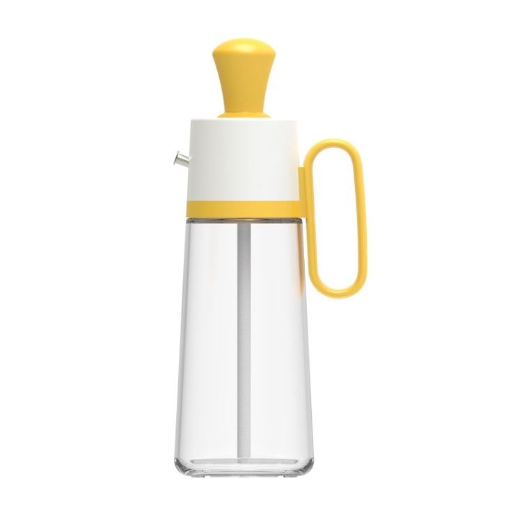 550ml Silicone Brush Head Stainless Steel Oil Pot Seasoning Bottle