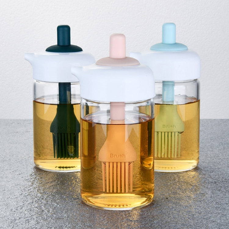 2 PCS Kitchen BBQ High Temperature Resistant Brush Press Oil Control Oiler